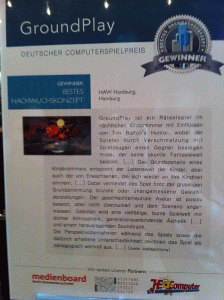 Jury statement about "GroundPlay"